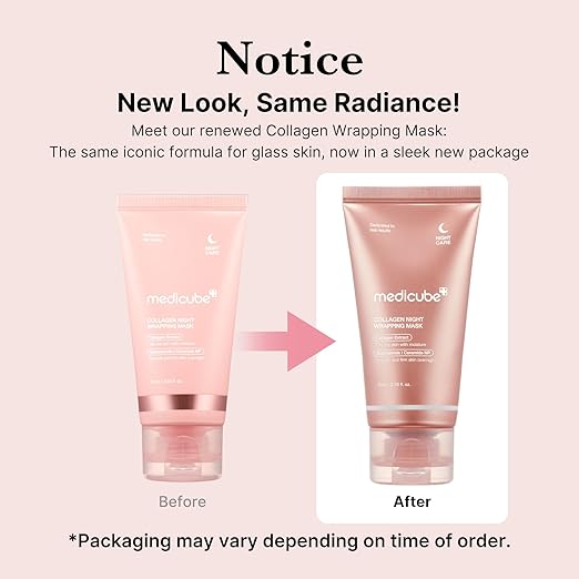 Medicube Collagen Overnight Wrapping Peel Off Facial Mask Pack of 1