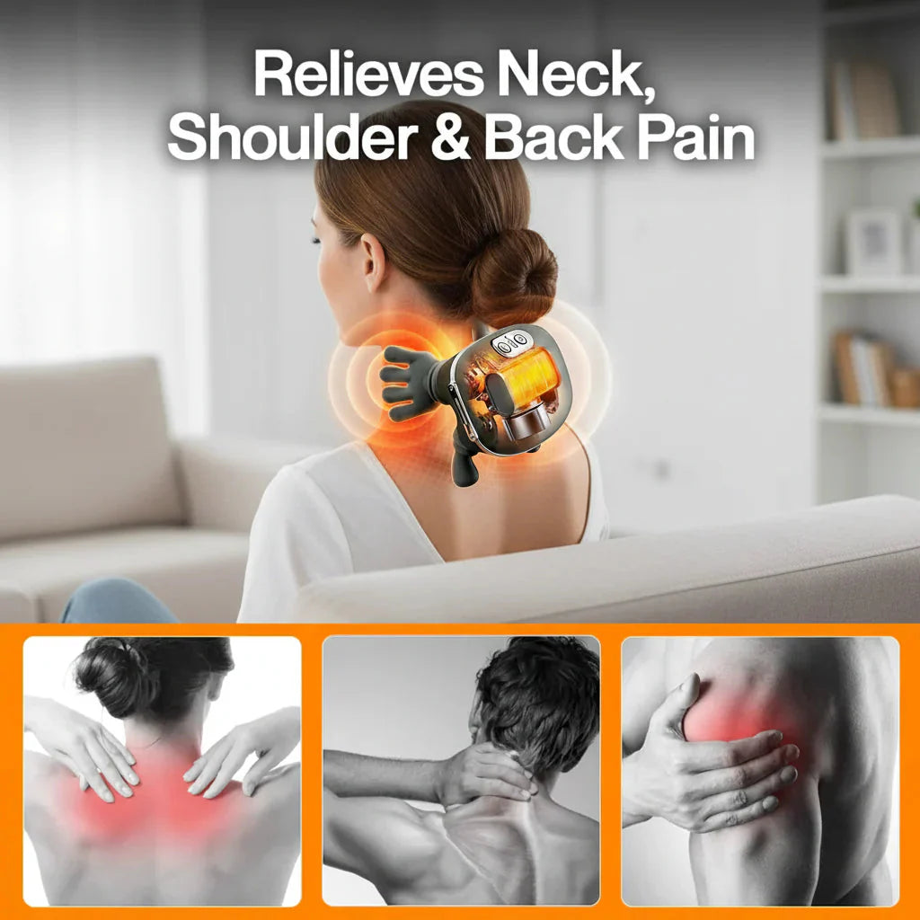 Palm Relaxing Massager For Neck And Back
